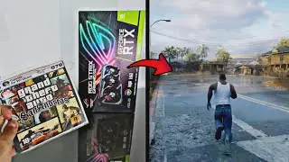 Asi luce el Gta San Andreas en la RTX 3090