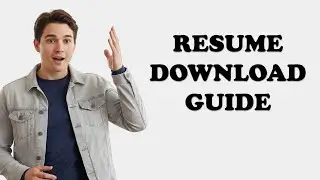 How To Download Resume From LinkedIn Mobile App iOS?