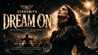 Dream On by Aerosmith | Epic Symphonic Metal Orchestra Version (Female Vocal Style)