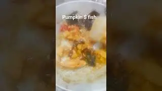 pumpkin fish curry