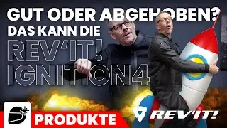 REV’IT! Ignition 4 H2O - die Leder-Mesh-Kombination, jetzt auch wasserdicht