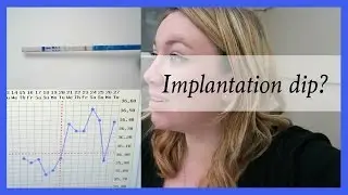 7DPO - Implantation dip? TTC baby #3 with PCOS!