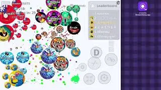 Aimjod agario live #agario #Miniclips
