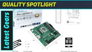 ASUS Pro Q870M-C-CSM: идеальная бизнес-материнская плата для ПК с искусственным интеллектом?