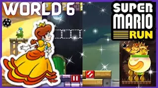 ✿ Super Mario Run - World 6 | Daisy Gameplay ✿