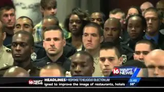 New officers graduate from training academy