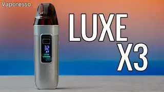 LUXE X3 поставляется с новыми картриджами с двумя испарителями.