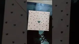 Diy envelope ✉️ from paper#diy#ytshorts#shortvideo#shorts#papercraft#envelope#craft#creative#art