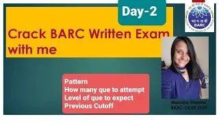 What is the pattern of BARC -Biosciences OCES Exam#scientist #barc