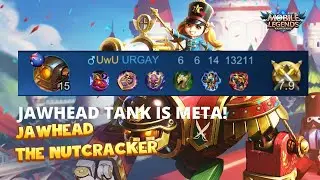 Jawhead Tank is Meta! | Jawhead Tank Best Build and Emblem 2021 | Jawhead Gameplay Mobile Legends