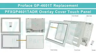 GP-4601T PFXGP4601TADR Proface GP4000 Series Front Overlay Touch Screen Plastic Shell Screw Repair