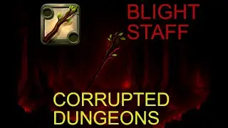 Blight Staff Посох Порчи Corrupted Dungeon part 1 | ALBION ONLINE