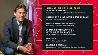 2021 Innovation Hall of Fame presents Dr. Jos&eacute; Reyes