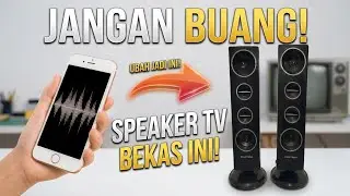 Jangan Dibuang❗️ Ubah Speaker Pasif TV Jadi Speaker Aktif Multi-Fungsi