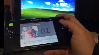 Creative Zen Portable Media Center hard drive replacement FAIL