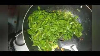 Immunity booster curry just in 5 Mins Spring onion fry