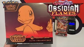 PC Obsidian Flames Elite Trainer Box Opening