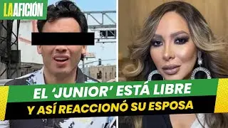 Frida Muñoz, esposa de Julio César Chávez Jr., reacciona a su salida de prisión