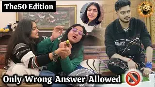 Wrong Answer Only Challenge🚫😂The50 Edition🦁Rachit Rojha Vlogs