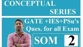 I have Full Conceptual Questions for GATE, IES, ISRO, RVUNL JE , UPRVUNL JE, NPCIL, THDC JE, DFCCIL