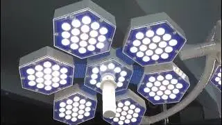 Ot light double dome examination light for OT purposes 2lakh plus 2lakh luxes of both dome