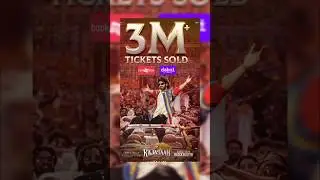 A KING SIZE BLOCKBUSTER storming the festive box office ❤️&zwj;🔥Over 3 MILLION+tickets have been sold on
