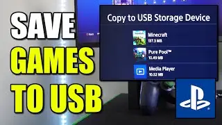 How to Copy Game Saves to USB Drive on PS4 & Also Backup Games (Best Method)