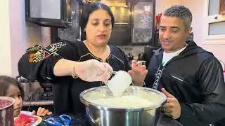 صحيت من الفجريه عشان اعمل لعيالي قرص طريه 😍