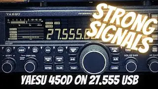 Yaesu 450 D Strong UK Skip 27.555 USB