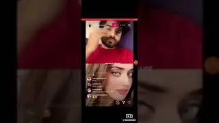 Jannat mirza live with umer butt and Ali butt | umer butt live said I love you to jannat