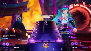 Fortnite Festival - Dixie Flatline ft. Hatsune Miku - Decade (Expert Lead FC)