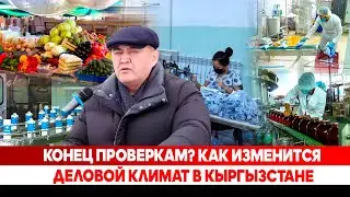 Конец проверкам? Как изменится деловой климат в Кыргызстане