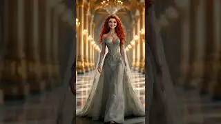 Disney princess in wedding dress part1 #shorts #aiart #disney #princess