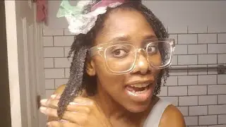 Trying to perfect my Wash N Go on my TYPE 4 HAIR ft. Miche!! #miche #type4hair #naturalhair 