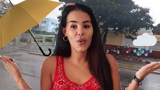 Me atrapó la lluvia en Santiago de CUBA 😲/Un dia conmigo🥰