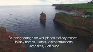 UAV Hire com East Devon Jurassic Coast