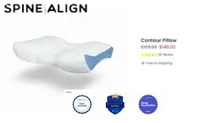 SpineAlign Pillow -  