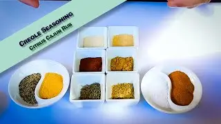 Cajun Rub / Creole Seasoning and Citrus Cajun Seasoning