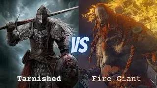 Tarnished Vs Fire Giant-Elden Ring #eldenring #gameoftheyear