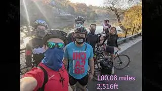 Westchester county, New York, Putnam trailway, stunning fall bike ride. November 11th 2020