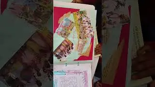 Art integrated project by class 10 B girls 