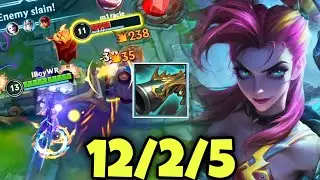 WILD RIFT ADC // THIS JINX STILL BROKEN WITH THIS BUILD AND RUNES IN PATCH 6.3E GAMEPLAY!