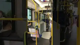 Double Volgren Optimus Doors closing