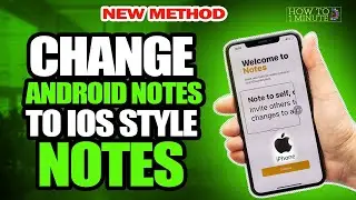 Change android notes to ios style notes - apple notes for android