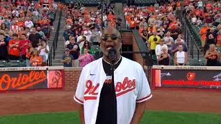 Kirk Sings the National Anthem at 98 Rock Night