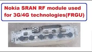 Nokia SRAN RF module used for 3G/4G technologies(FRGU)