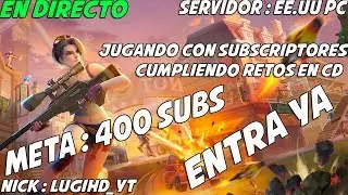 EN DIRECTO CREATIVE DESTRUCTION VERSION PC JUGANDO CON SUBS