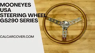 Mooneyes GS290 Gold Steering Wheel Standard Format GS290CMGD