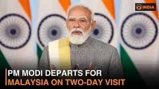 PM Modi Departs for Malaysia on Two-Day Visit