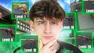 GUN GAME CHALLENGE in VALORANT RANKED 😳